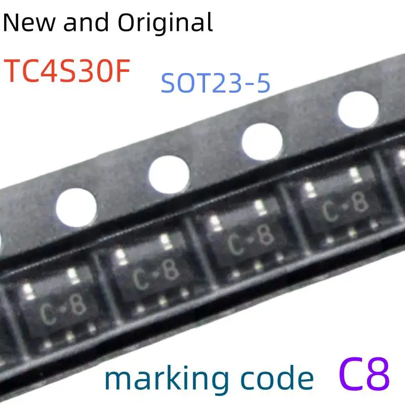 

TC4S30F SOT23-5 EXCLUSIVE-OR GATE marking code C8