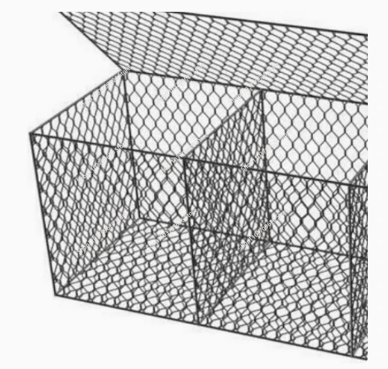 

Самая продаваемая тканая сетчатая коробка для габиона 2,7 мм, стены для габиона, шестиугольная сетка для габиона 3x1x1