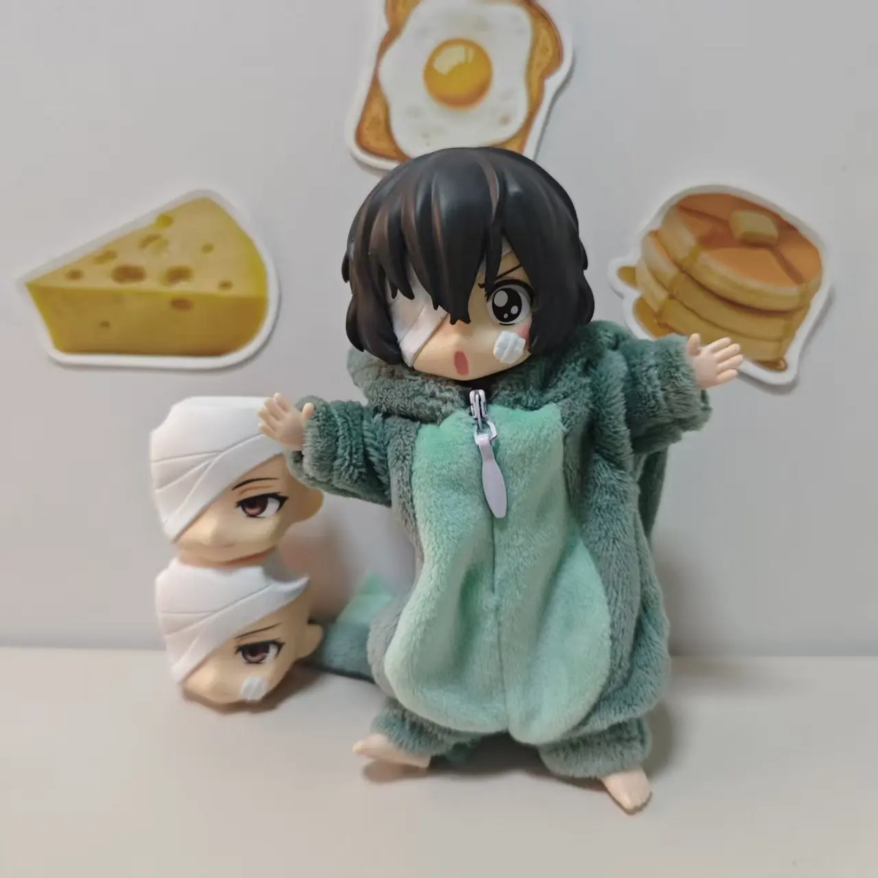 

Ob11 1/12 Bungo Stray Dogs Anime Dazai Osamu Model Doll Dinosaur Costume Commoner Action Figure Decoration Toy 14cm