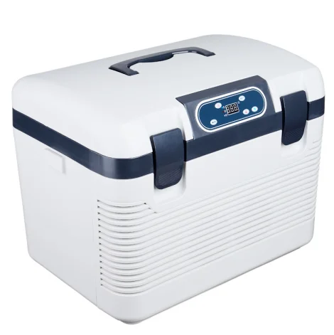 

HF190 19Liter Portable Fridge Freeze Refrigerator Double Fan Car Cooler Digital Adjustable Display for Car and Home Use