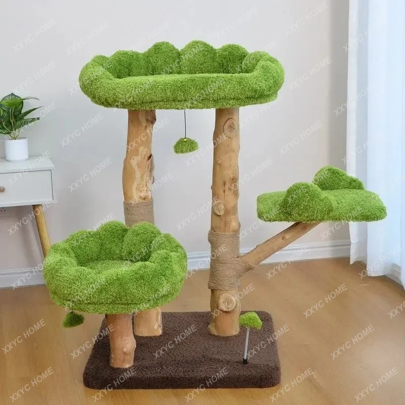 XXLush cat climbing frame cat scratching post cat tree house nest jumping platform grinding claws climbing pet supplies