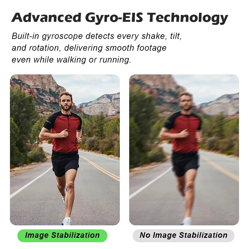 كاميرا تسجيل فيديو SJCAM ZV200 5K/80MP |   استقرار ذو 6 محاور |   شاشة تعمل باللمس قابلة للدوران |   f/1.8 التركيز التلقائي |   المرشحات الاحترافية