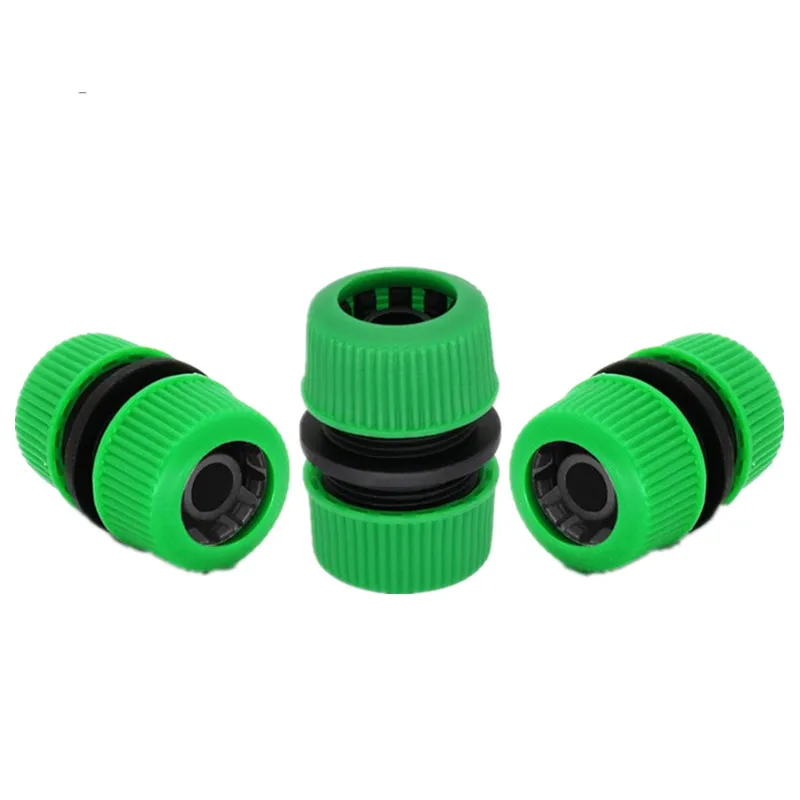 

3pcs/10pcs Universal Garden Hose Quick Connect Adaptor Fittings, Plastic, 1/2" Connector, Hose Repair Connectors