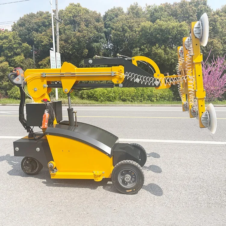 200-800kg Mini Fully Automatic Vacuum Glass Lifter Suction Cup Lifter For Car And Truck Installation