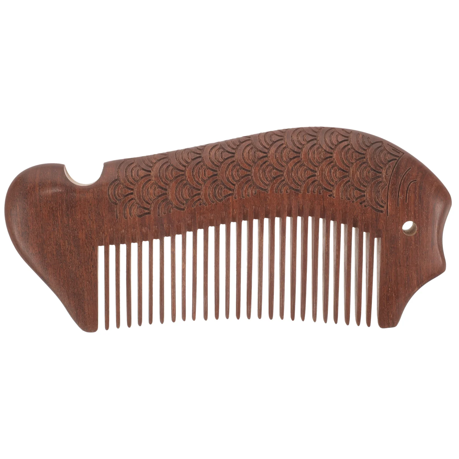 

Decor Wooden Comb Decorative Beard Combs Hair Detangling Decorate Pocket Small Portable Fine Tooth for Women Travel