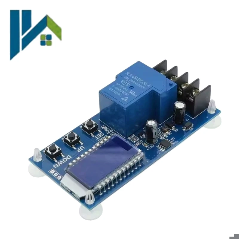 XY‑L30A 6‑60V Storage Battery Charge Controller Digital Overcharge Protection Switch Auto Cut‑Off When Full For Lead Acid