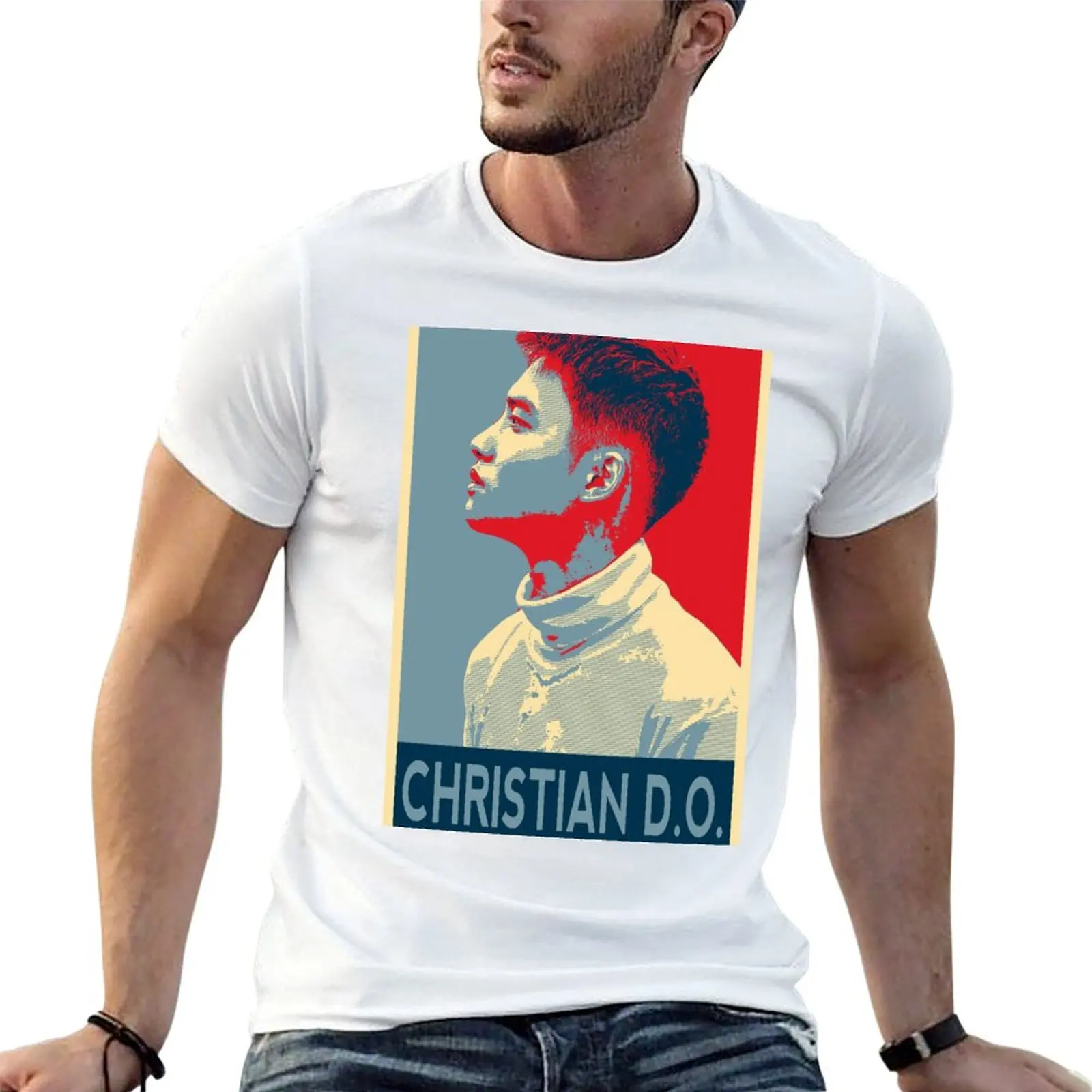 

man t 100 percent for cotton Kyungsoo for men man shirt HOPE Poster t casual T-Shirt shirts -