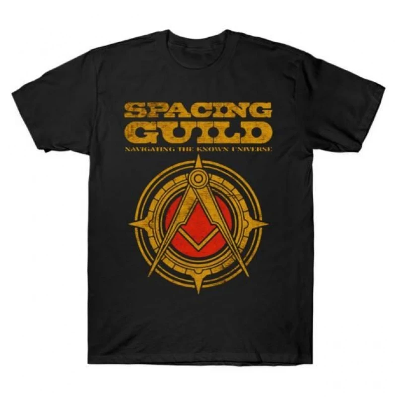 

Spacing Guild 0408 DUNE Sic fi fan Gift t shirt for man 100% cotton tee Short-sleeve Graphic clothes All size Tops S-6XL