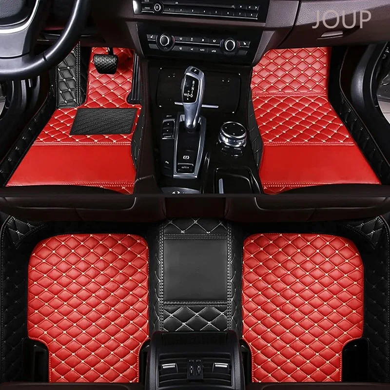 

Custom Car Floor Mats for Hummer H2 2003-2009 Year Eco-friendly Leather Car Accessories Interior Details