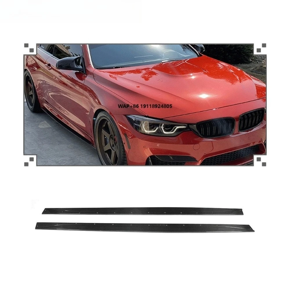 

F82 M4 2Dr Carbon Fiber Body Kit Side Skirts for 2014-2017