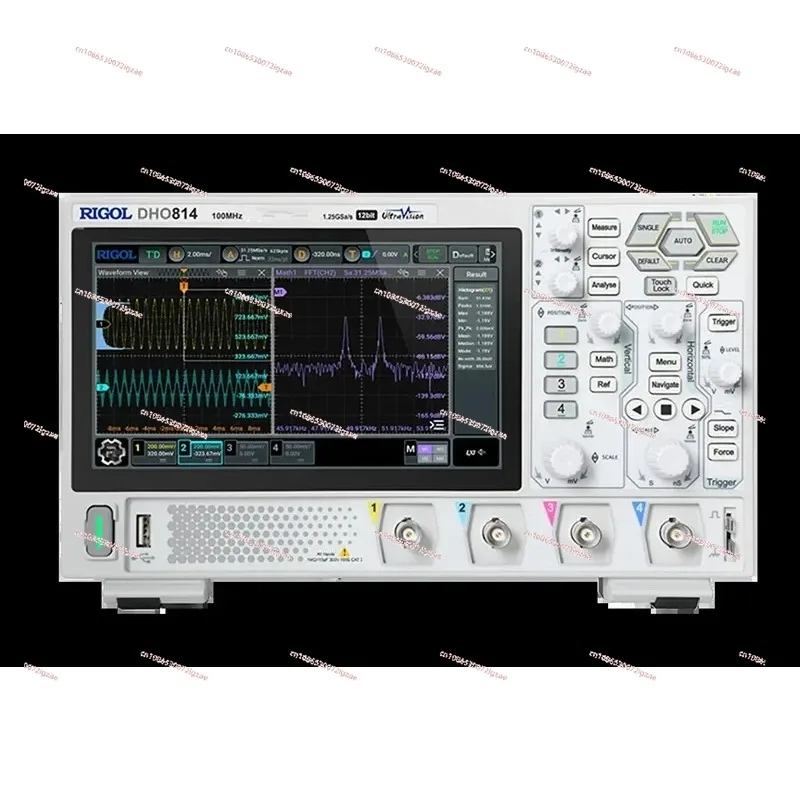 DHO802/DHO804/DHO812/DHO814 2/4Channel 70/100MHz scope 12 Bit 1.25GSa/Sec 25MPts Depth