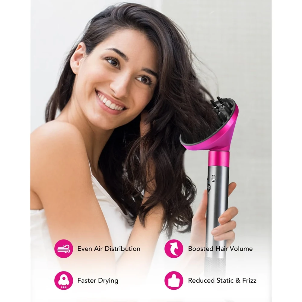 

A63Z Upgrade For Dyson Airwrap HS01 HS05 HS08 Flexstyle Styler Compatible No Hot Plates Airflow Hair Air Styler Attachment
