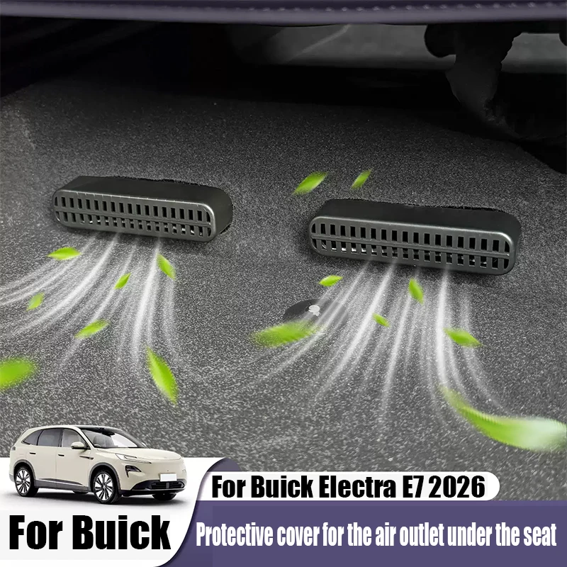 For Buick Electra E7 2026 Seat air outlet protective cover made of ABS material for interior use