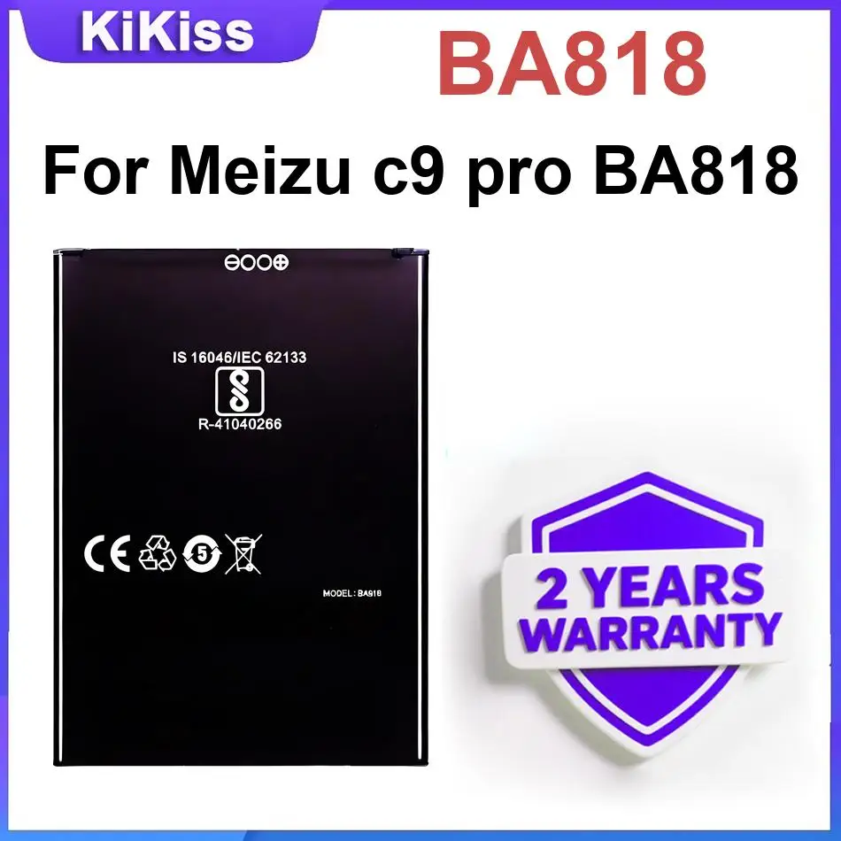 Battery For Meizu X8 C9 Pro V8 Pro M813Q M8 M813H 20 21/Pro/ Note M468Q 20 Infinity, M392Q BA852 BA818 BA813 BA381 BA461 XA24751