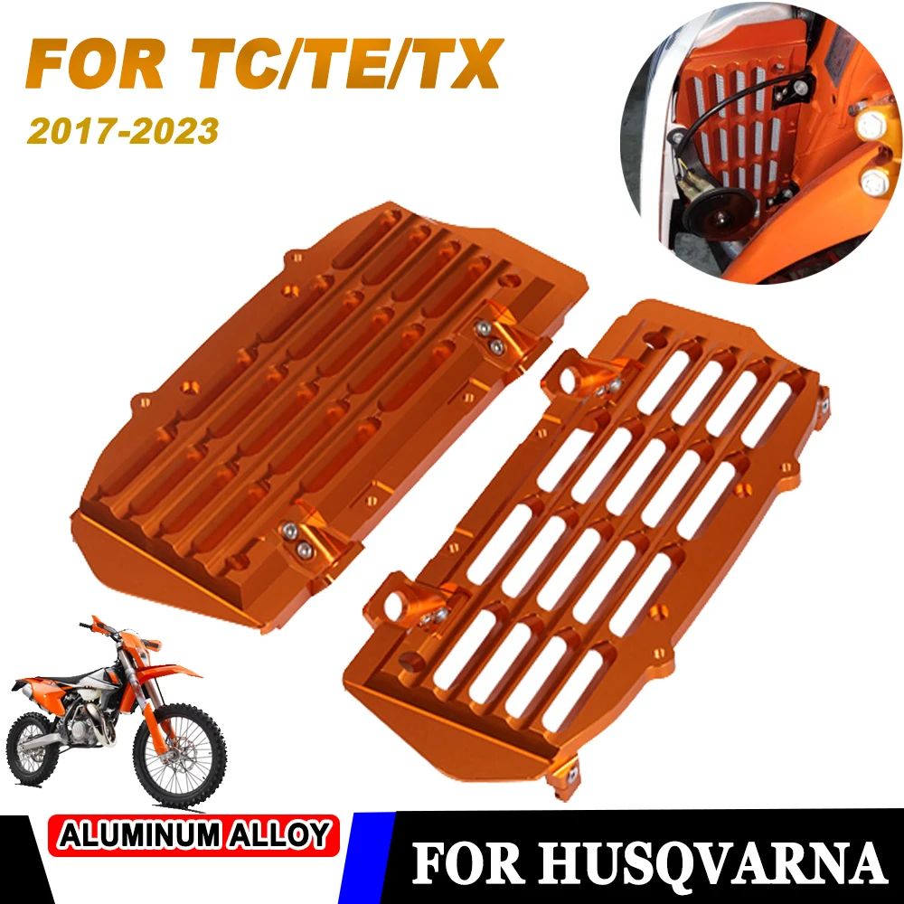 Protecteur de calandre pour Husqvarna, accessoires religieux, garde, TC, TE, TX, 125, 150, 250, 300, 350, 400, 450, 500, 2017, 2022, 2023