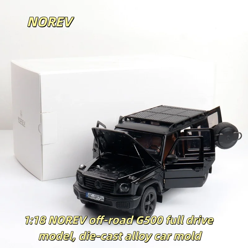 

1:18 NOREV off-road G500 full drive model, die-cast alloy car mold, boy gift, adult decoration, festival gift.