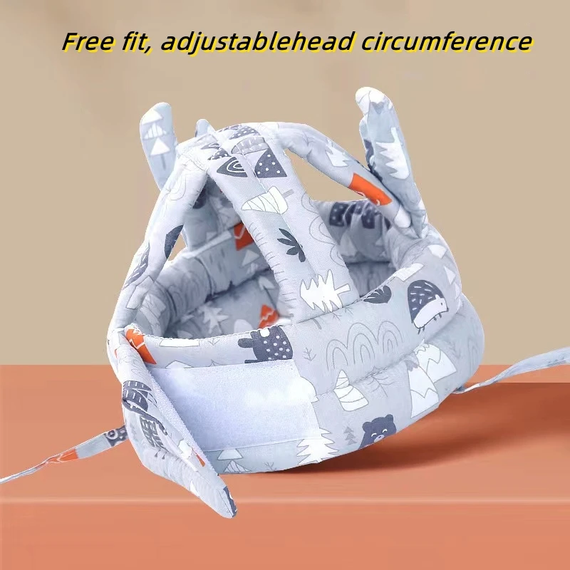 Toddler Walking Safety Helmet – Adjustable Baby Head Protection Cap with Soft Padding for Infants & Little Kids