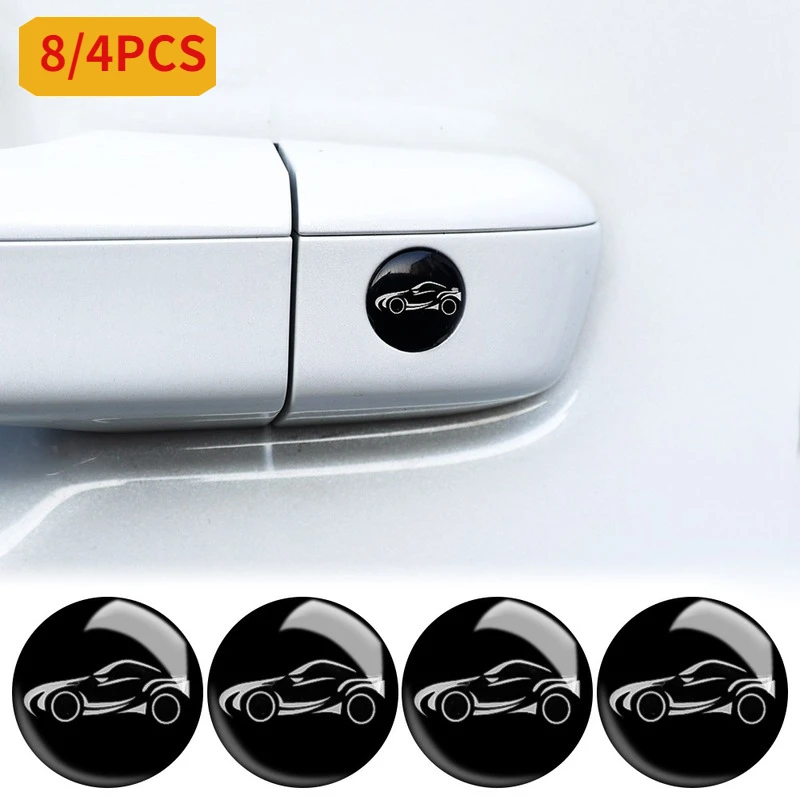 

Car Door Handle Key Hole Keyhole Sticker Waterproof Anti-blocking Protection Stickers Car Decoration Protective Decals