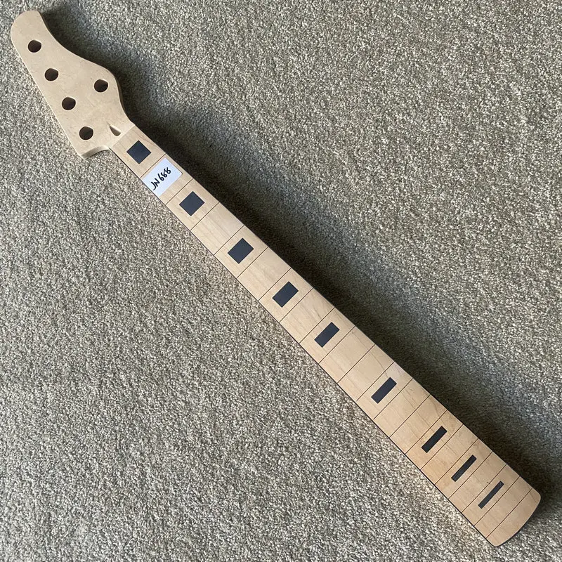 

JN688 20 Frets Semi Finishing 5 String Electric Bass Neck in Solid Maple for Replace and DIY without Frets
