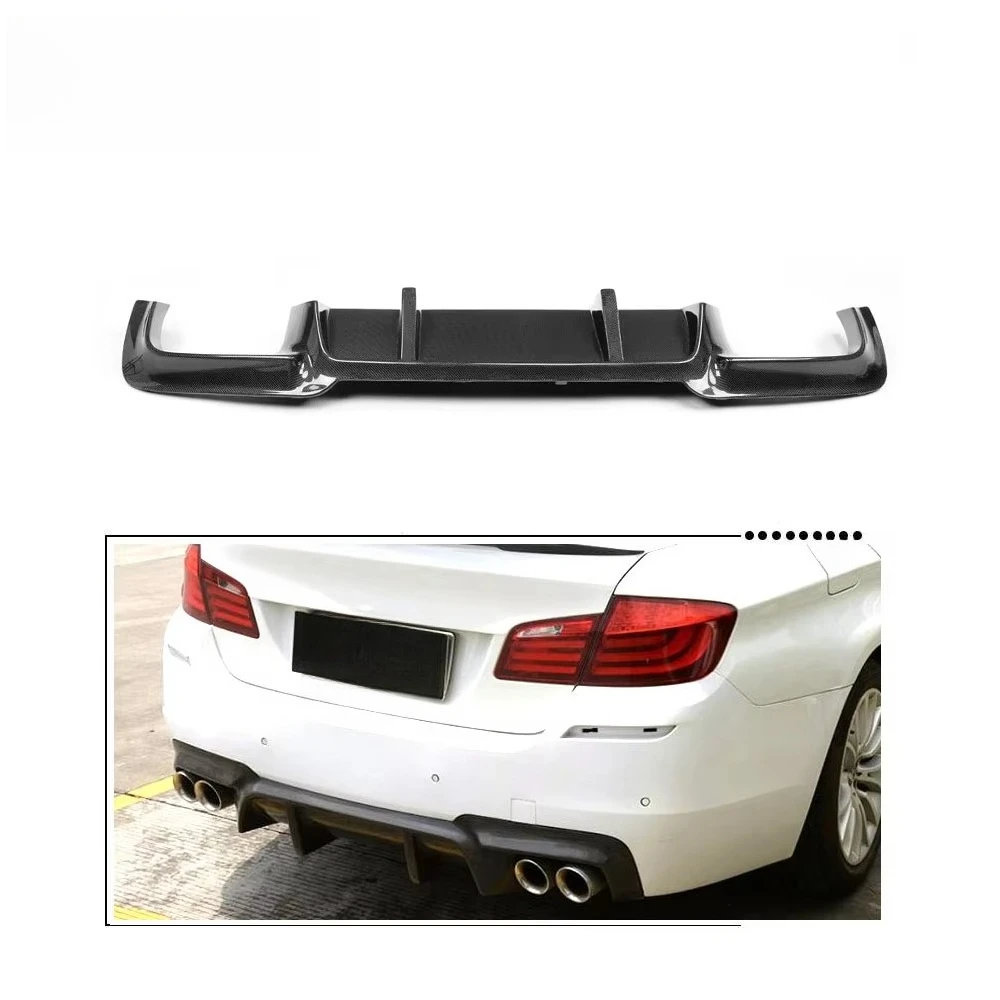 

Carbon Fiber Rear Bumper Diffuser for B-MW 5 Series F10 M TECH 2012-2016