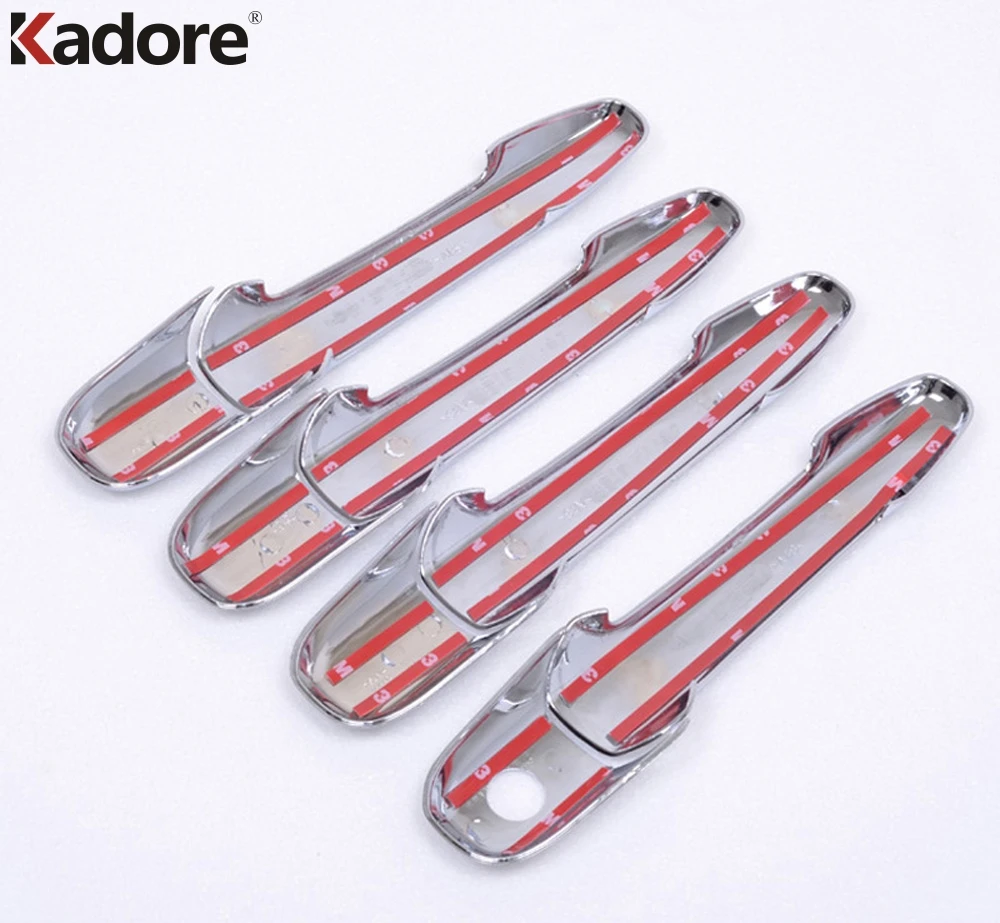 For Mazda 6 M6 2003-2008 For Mazda 3 2004-2009 ABS Chrome Side Door Handle Catch Cover Trim Catch Bezels Car Styling