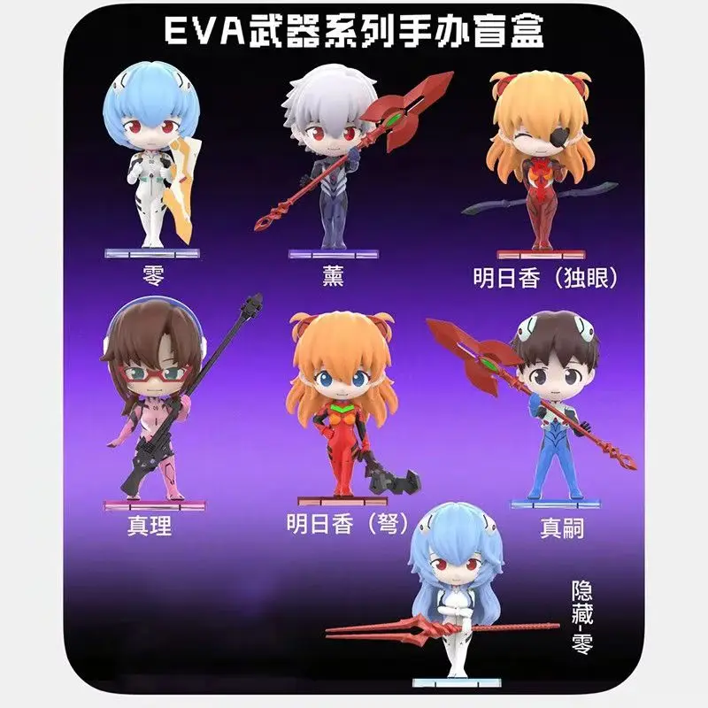 

Genuine Top Toy Eva Toys Series Blind Box Mystery Box New Trendy Anime Figure Collection Decoration Kids Custom Birthday Gifts