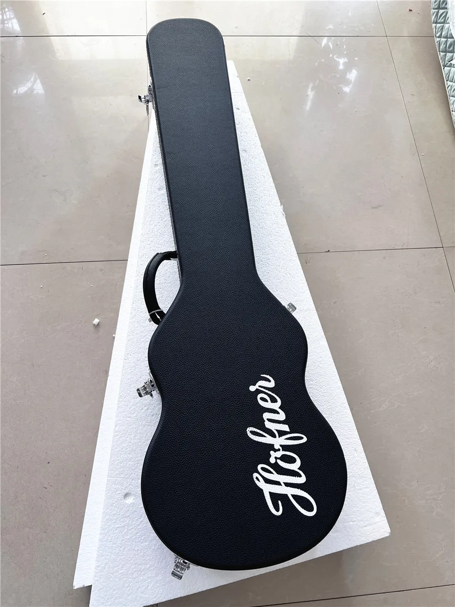 MG Electric Bass Leather Case, Hard Box with Lock, Can raise Free Shipping, Factory Direct Sales