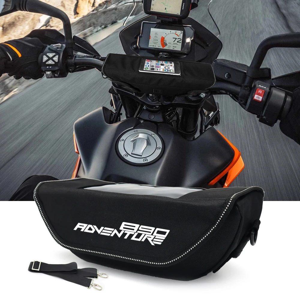 

For 890 Adventure R 890ADV 890 2020 2021 2022 2023 Motorcycle Handlebar bag waterproof handlebar travel navigation bag