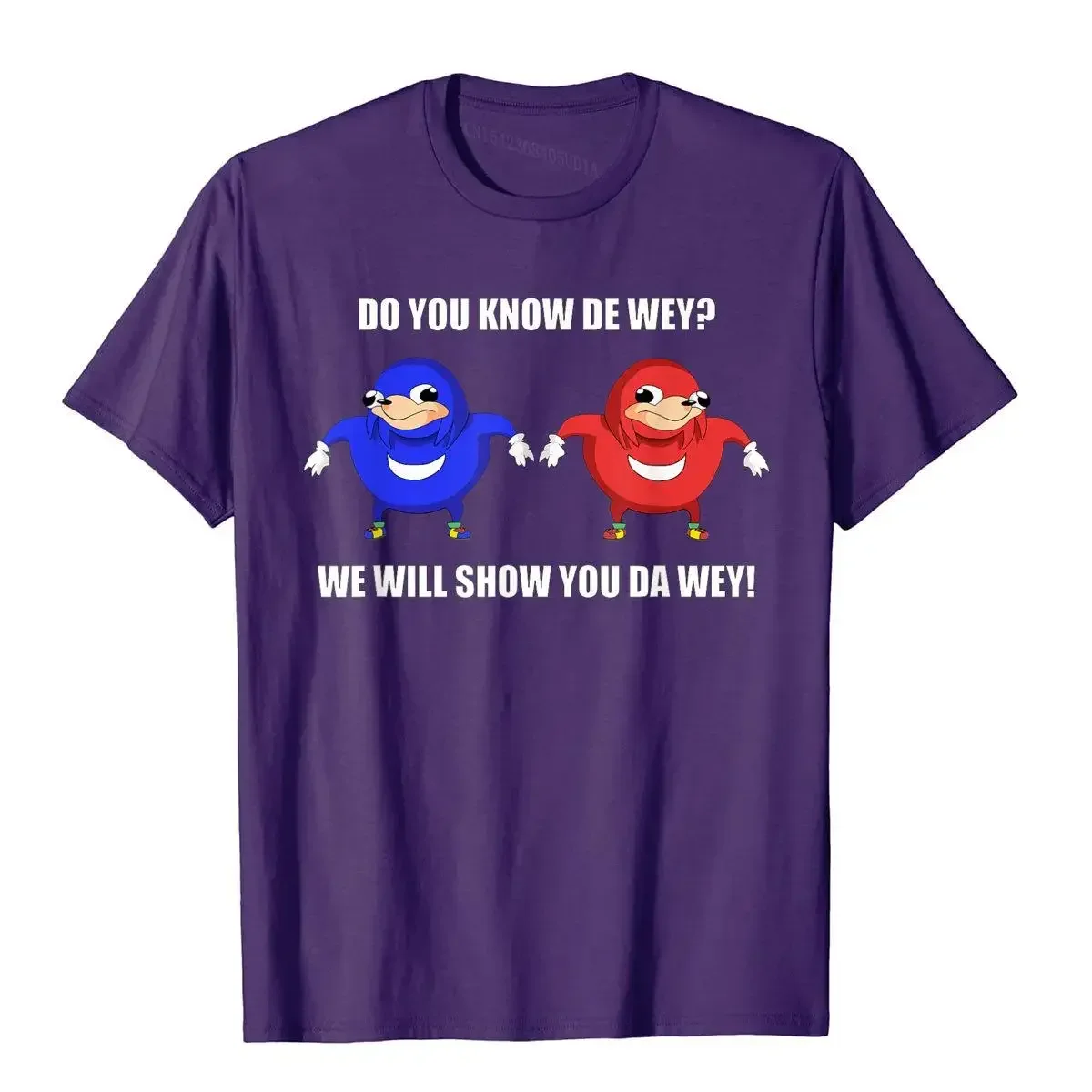 Do You Know The Way Ugandan Knuckle Shirt Funny Meme T-Shirt Tight Funny T Shirt Prevailing Cotton Men Top T-Shirts