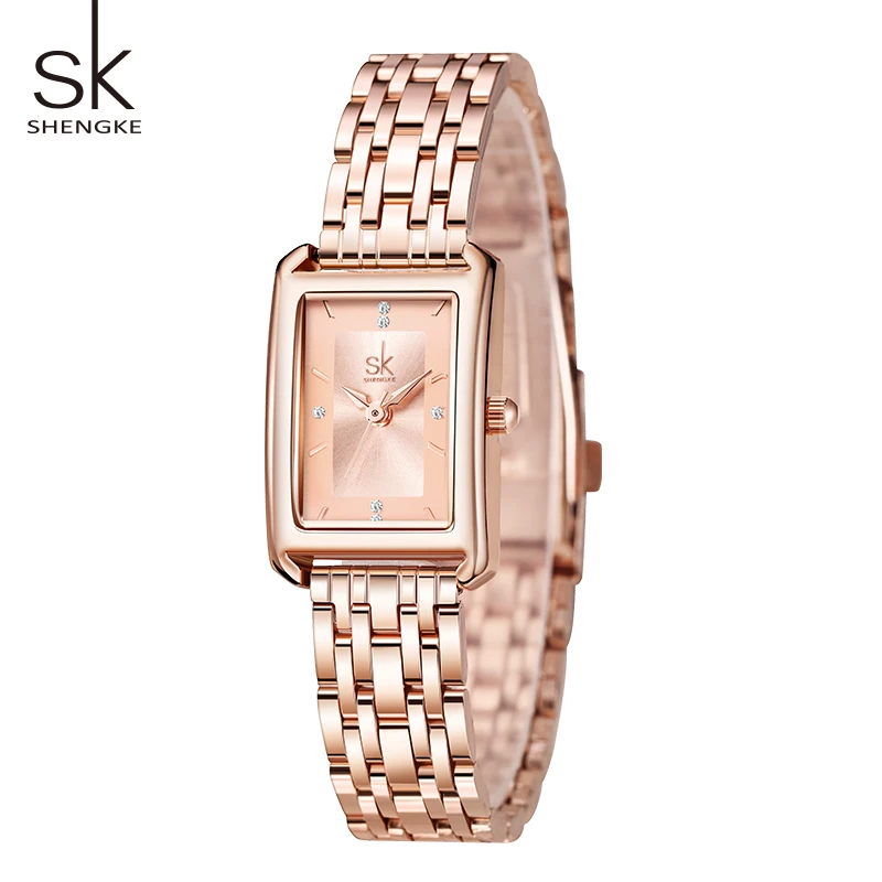 Shengke Top Luxury Brand Ladies Watches Original Elegant Style Women\'s Quartz Wristwatches Fashion Woman\'s Best Gifts Clock