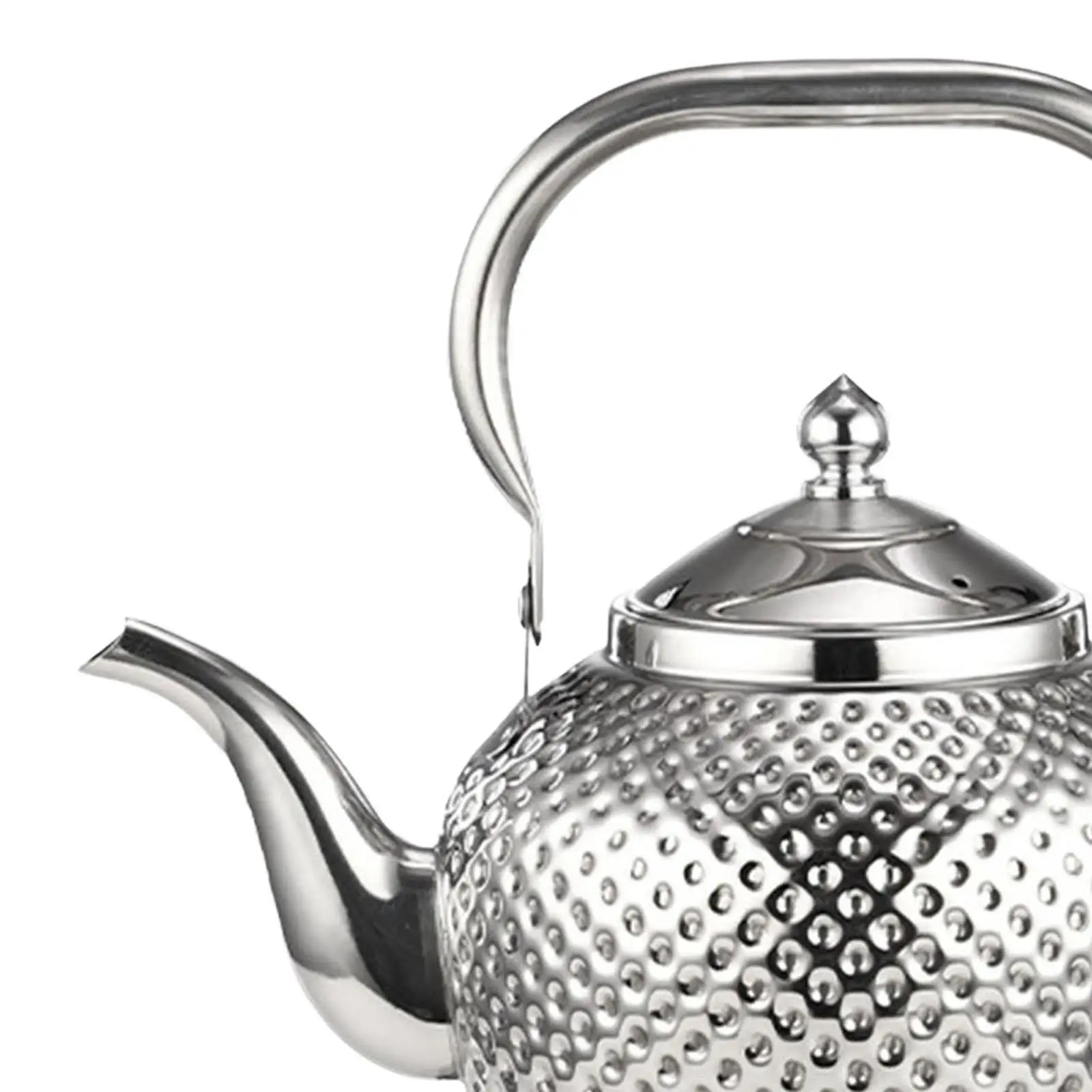 

Stainless Steel Teapot Heat Resistant Tea Kettle with Infuser for Restaurant