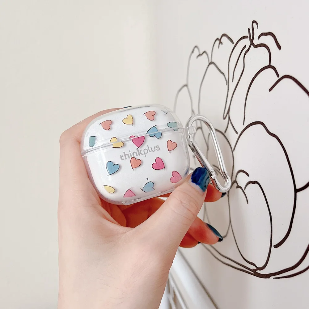 حافظة سيليكون لينوفو LP40 TWS حافظة لاسلكية بلوتوث لينوفو LP40 برو حافظة سماعات حافظة لينوفو LP40s Fundas