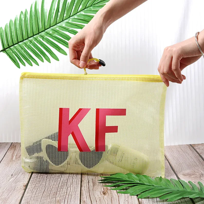 防水シャドウモノグラムプールバッグ、パーソナライズされたブラ - Monogram Custom Case のレビューと価格