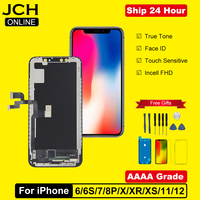 AAAA Grade For iPhone 6 6S 7 8 Plus X XR XS MAX 11 LCD Perfect 3D Touch Screen Digitizer Assembly For iPhone 12 13 PRO Display