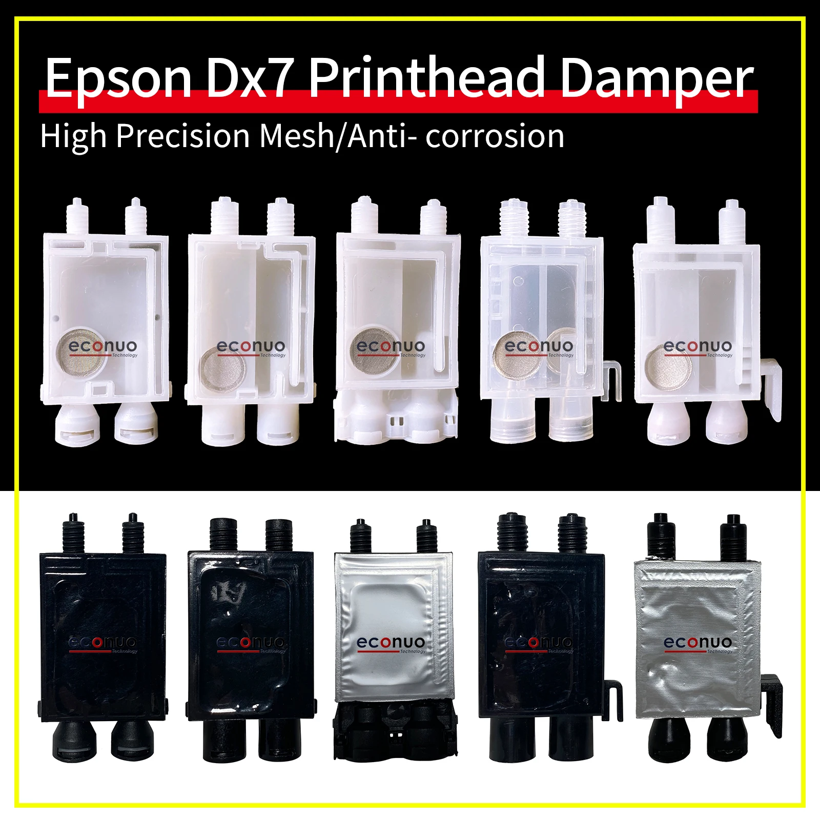 

10PCS DX7 Ink Damper For Epson DX7 Printhead Ink Dumper Xenons Wit-color Titanjet Xuli Allwin Human Ect Printers