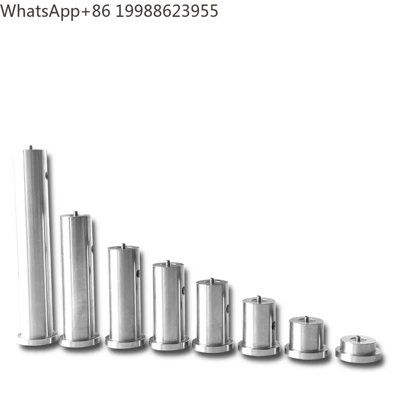 Optical Stainless Steel Strut Diameter 25mm Support Frame Column Laboratory Base Type Joint Rod with M4M6 Mounting Holes