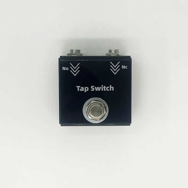 Handmade guitar bass single block effect for tap switch pedal speaker control momentary switch