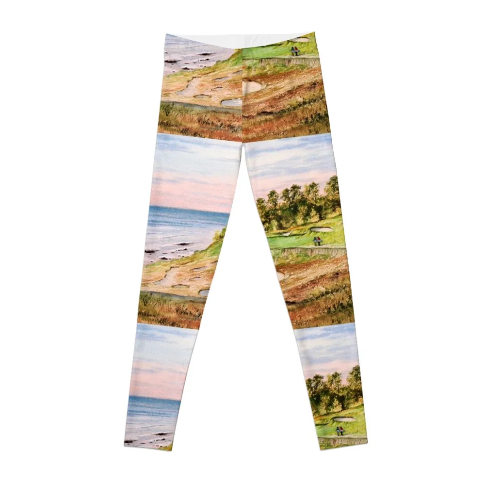 

Whistling Straits Golf Course Leggings gym top Clothing fitness Womens Leggings