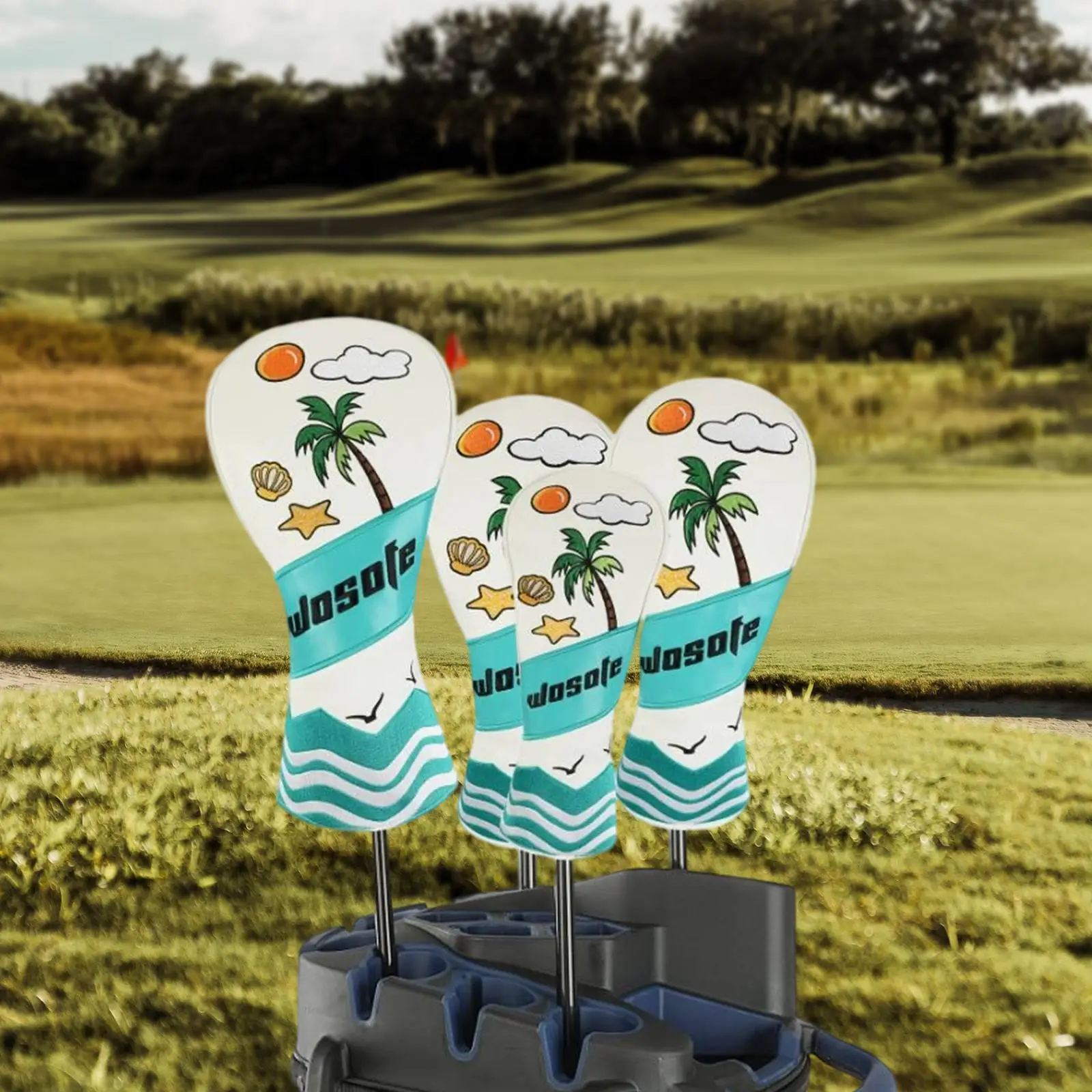 4x-fundas-para-palos-de-golf-resistentes-al-desgaste-regalo-de-golfista-elegante-portatil-facil-de-quitar-antiaranazos-fundas-para-palos-de-golf-de-cuero-pu