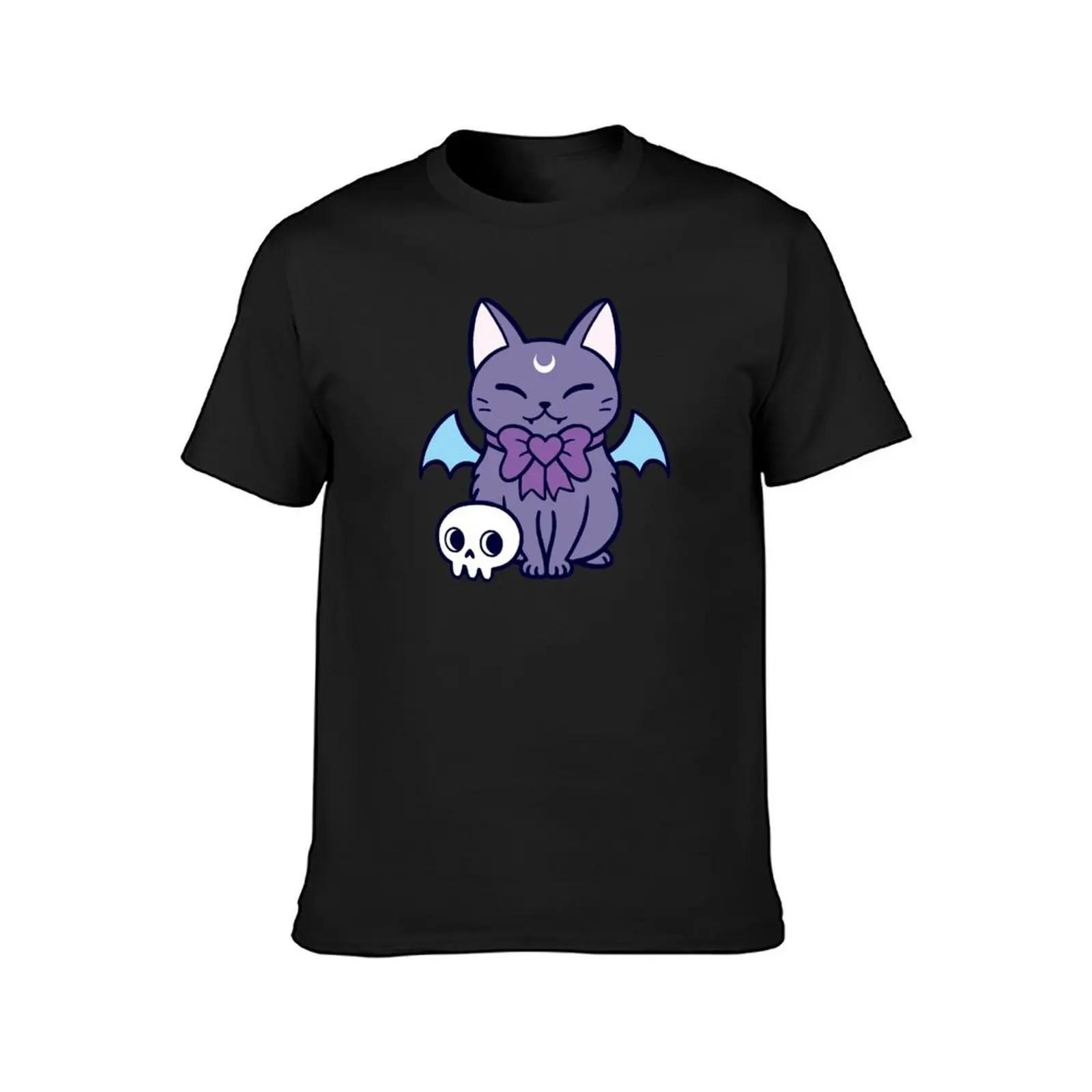 Black Bat Kitten 02 | Nikury T-Shirt customs graphics cute clothes mens t shirts pack