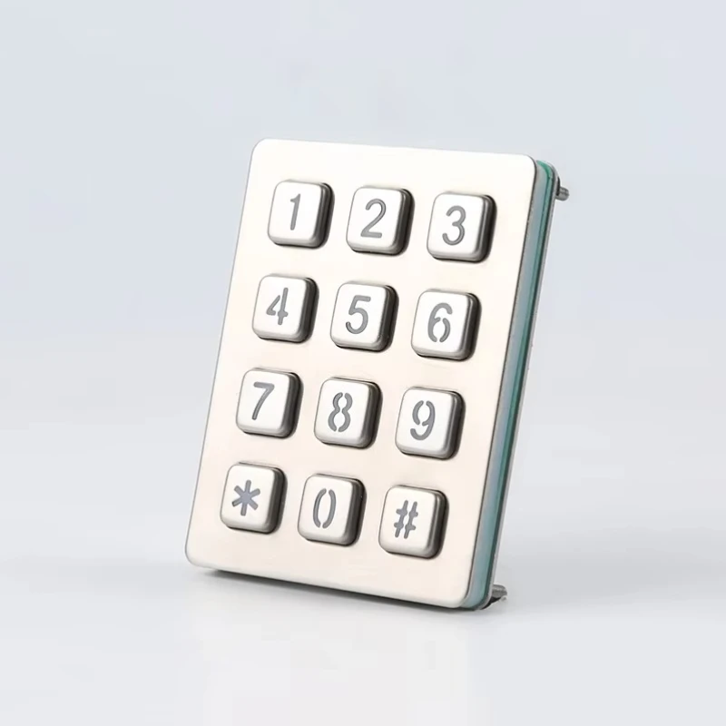

3X4 4X3 Клавиатура USB с металлической подсветкой и цифровой клавиатурой