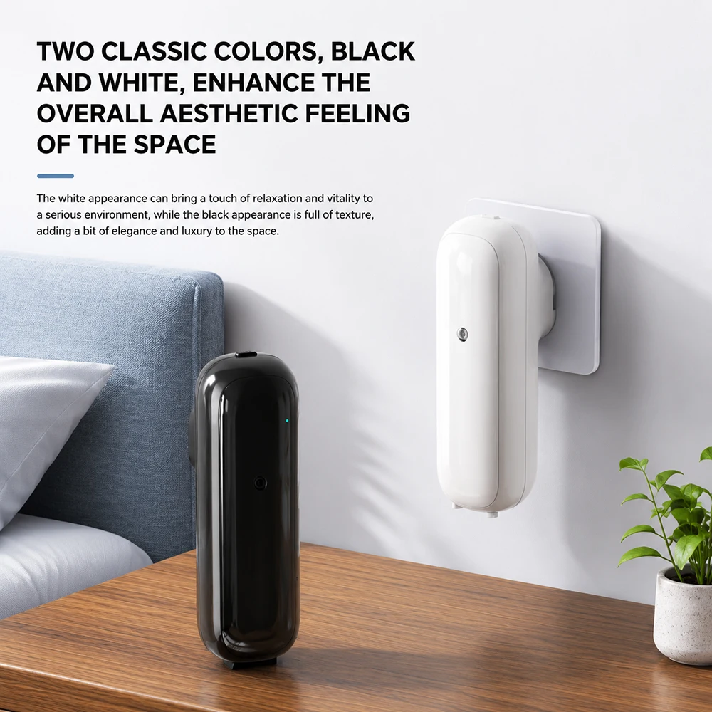 NAMSTE 100m³ Plug in Wall Fragrance Diffuser Waterless Smart Flavoring Diffuser Essential Oils Home Fragrance Scent Air Machine