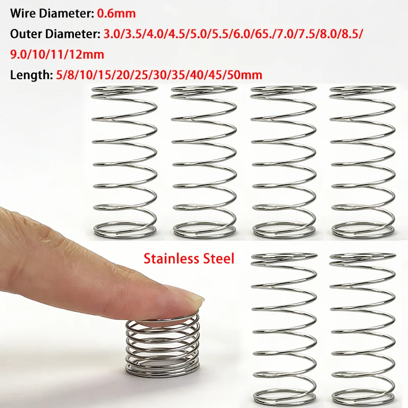 10Pcs Stainless Ste…