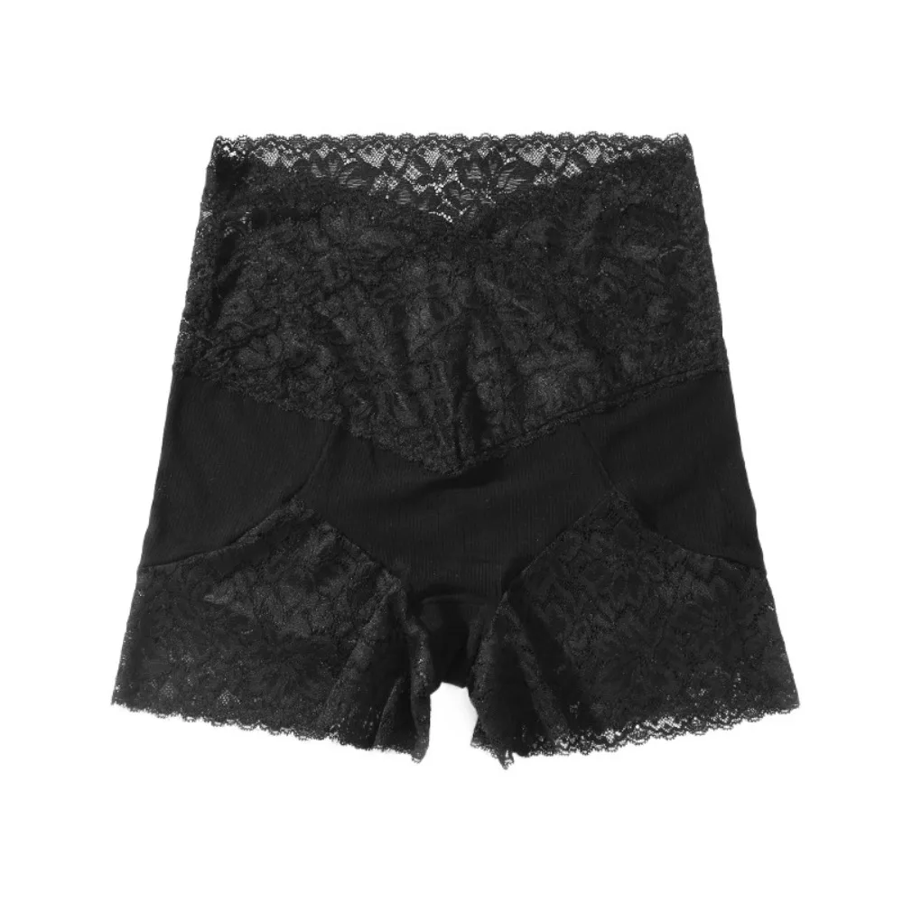 

Утягивающие прозрачные кружевные защитные брюки, сетчатые бесшовные шорты с цветочным принтом и высокой талией, нижнее белье, женские леггинсы, шорты, летние