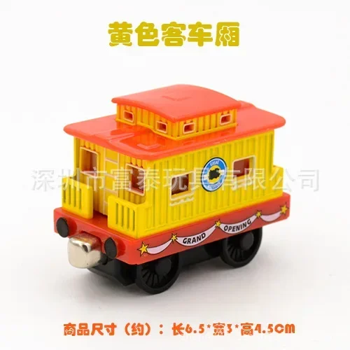 Magnetic Thomas and Friends Train Truck Carriages Diecast 1/43 Railway Train Locomotive Animal Fruit Kids Boys Toys for Children