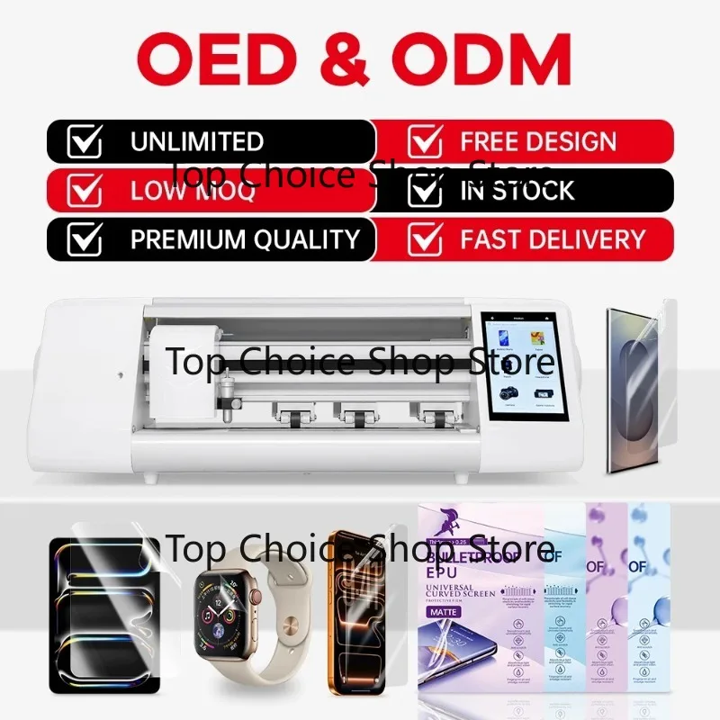 China Manufacturers Intelligent Film Cutter Machine Screen Protector Making Hydrogel Auto Cutter