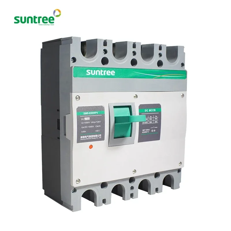 Suntree new mccb Direct current 1500V 630a moulded case circuit breaker