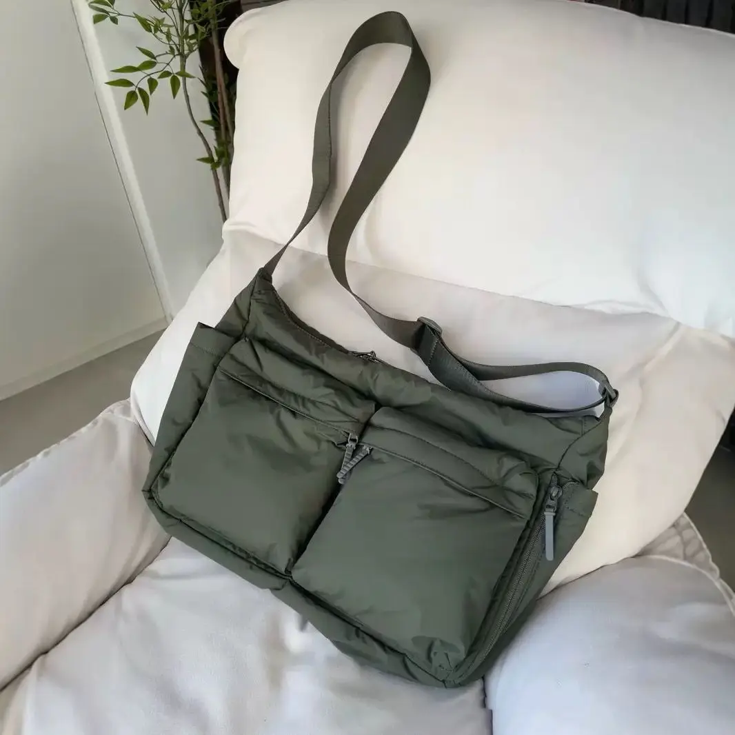 Casual Multi-tasche Messenger Taschen für Frauen Mode Nylon Schulter Tasche Damen Große Handtaschen Weibliche Reise Einkaufstasche Geldbörse