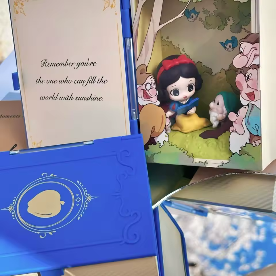 POP MART x Disney Princess Collab Mystery Blind Box Fairy Tales Series Collectible Art Toys Scene Sets Gift for Collectors Fans - AliExpress 