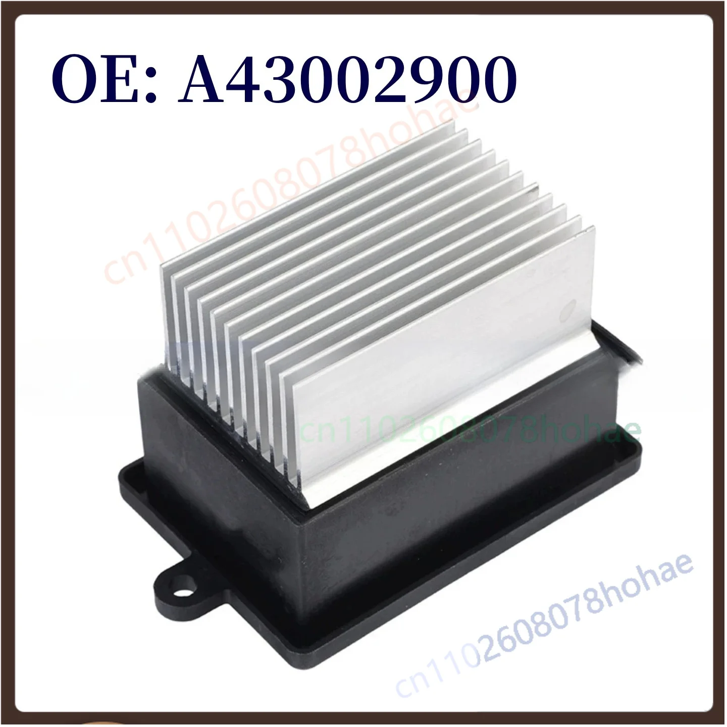 

For Peugeot Heater Blower Resistor A43002900 1609171180 9821291880